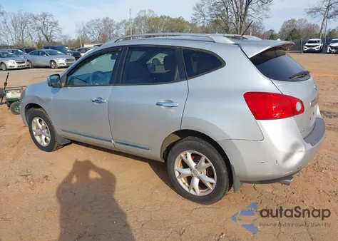 2011 Nissan Rogue Sv из США, поврежденный, VIN JN8AS5MV6BW304536